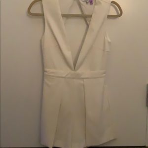 Lucy Paris White Romper